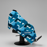 Cape Camo Bleu